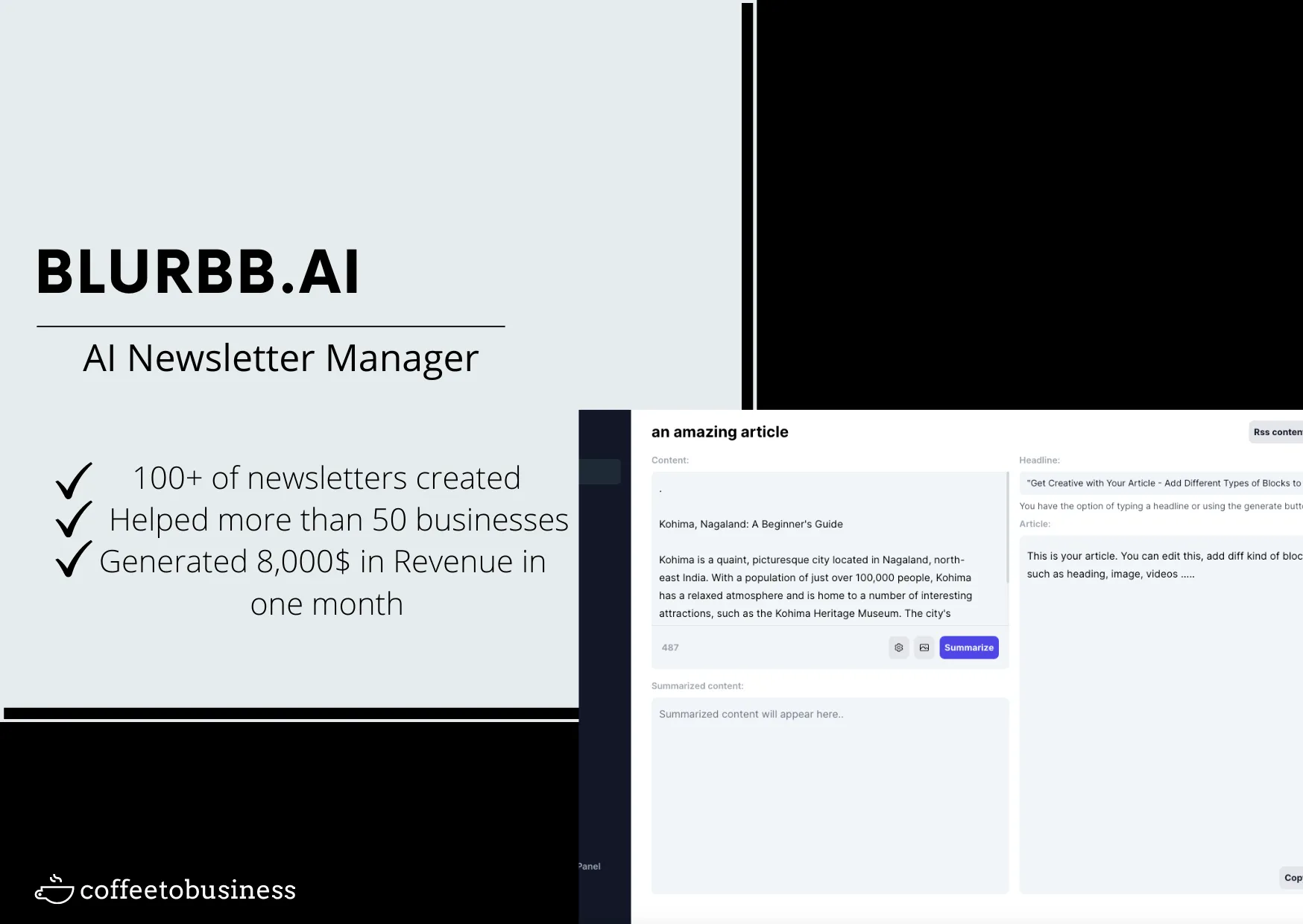Blurbb.ai project