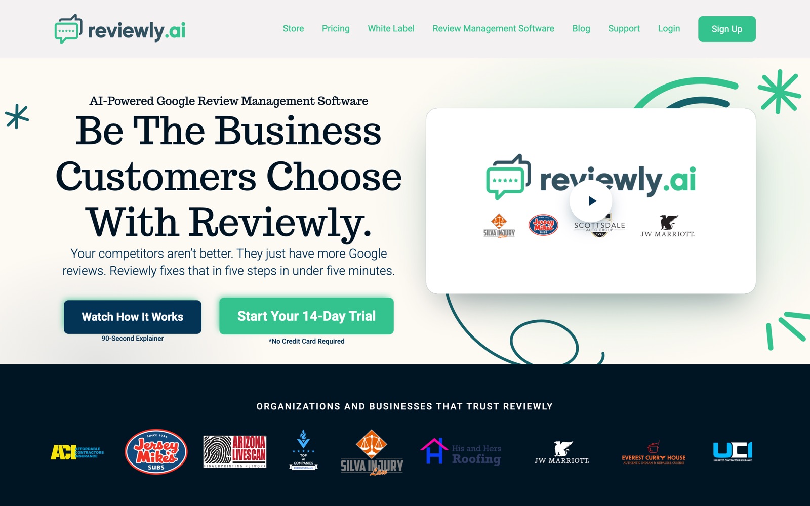 Reviewly.ai project