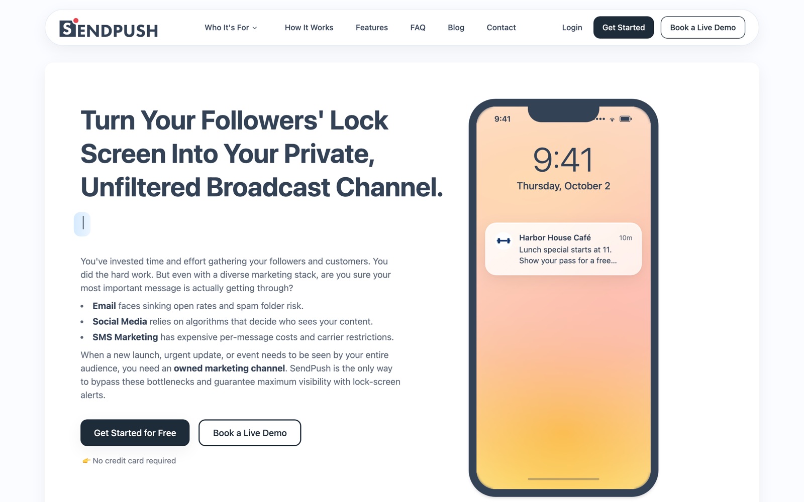 SendPush project